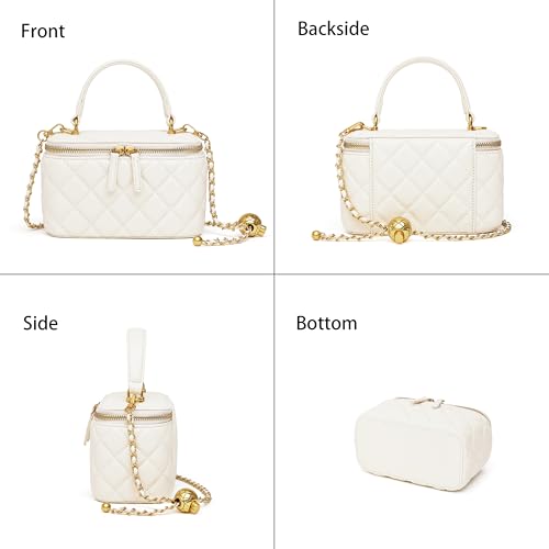 DORIS&JACKY Quilted Box Crossbody