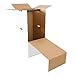 Produktbild Kleiderbox - inklusive stabiler Kleiderstange - Für Umzüge - Kleidung transportieren - Aufbewahrungsbox - 101x48x48 cm - 233 Liter