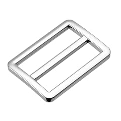1-1/4 Inch Silver Buckle 8pcs