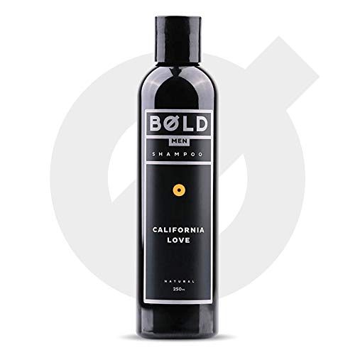 Bold Men, Shampoo 250 ml- Mens Daily Shampoo (California Love)
