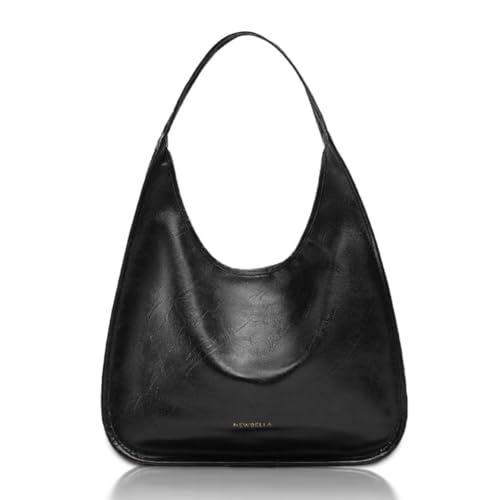 Image of NEWBELLA Hobo Purse, PU Leather Shoulder Bag, Tote Handbag for Work and Travel