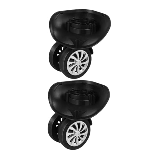 FUNOMOCYA 8個 スーツケース交換用キャスター 耐久性万向トロリー車輪 簡単取り付け 破損防止 静音設計 旅行カバン修理用パーツ