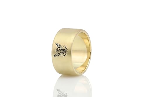 Bague griffon en or gravée au design mythique et finitions haut de gamme - 4