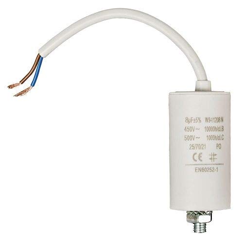 CABLEPELADO Condensador de arranque para motor eléctrico | Condensador Permanente | monofásico |...
