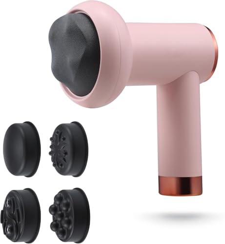 Image of Cordless Body Massager, 5 in 1 Cellulite Handheld Rechargeable Deep Tissue Massage Roller for Stomach, Neck, Shoulder, Arms, Legs, Belly Sculpting Pain Relief and Relaxation Machine