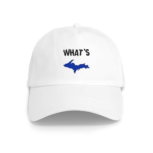 CafePress UP Upper Peninsula Michigan Cap Unique Adjustable Baseball Hat
