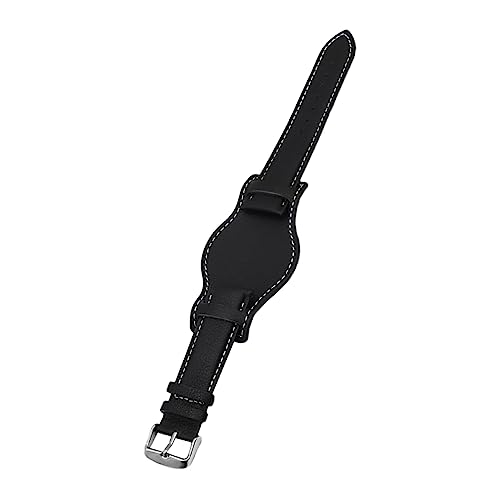 Vintage Leather Tray Wristband for Watches Metal Design Durable Easy to Install Classic Style present