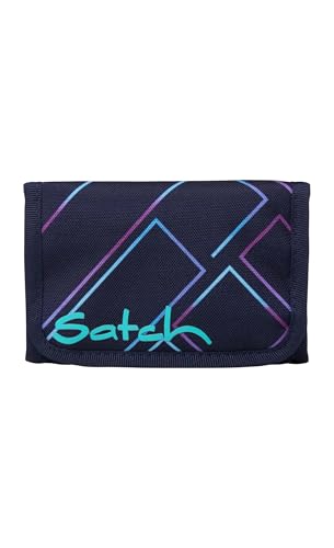 Satch Geldbeutel für Jungen und Mädchen mit Sichtfenster, Münzfach und Geldscheinfach