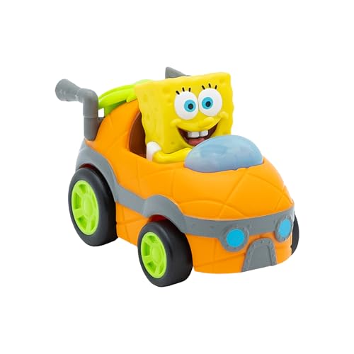 SpongeBob SquarePants Bikini Bottom Boaters Rev Up Racers with Spongebob and Patrick, Ages 3+, Gelb, 4 x 2 x 2.75 inches - Image 3