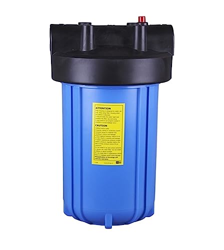 De filtración de agua for toda la casa, con filtro CTO de sedimentos de 10'x4.5', entrada/salida de 1', filtro de agua Filtración debajo del fregadero y sobre la encimer(FK-10BC1-CCBC)