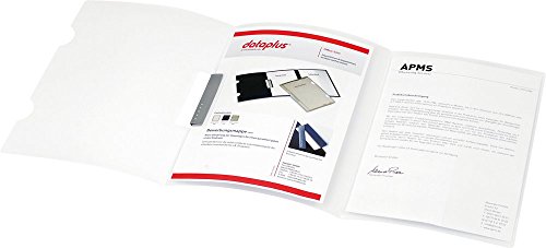 Preisvergleich Produktbild Dataplus 26041-045 Bewerbungsmappe 3-teilig DIN A4 anthrazit
