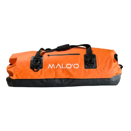 Malo'o Waterproof Dry Bag Duffel 40L/60L/100L, Roll Top Duffel Keeps Gear Dry For Kayaking, Rafting, Boating, Swimming, Camping, Hiking, Beach, Fishing - Internal & External Pockets And Molle Loops #TOP1