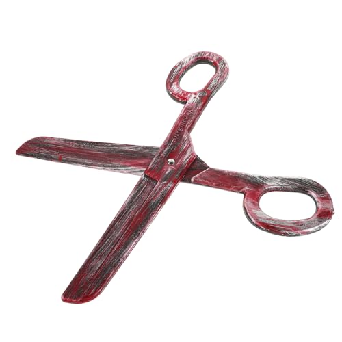 VERDANVERSE Tijeras de Accesorio de Tijera Gigante Tijeras de Halloween Tijeras Falsas el plastico