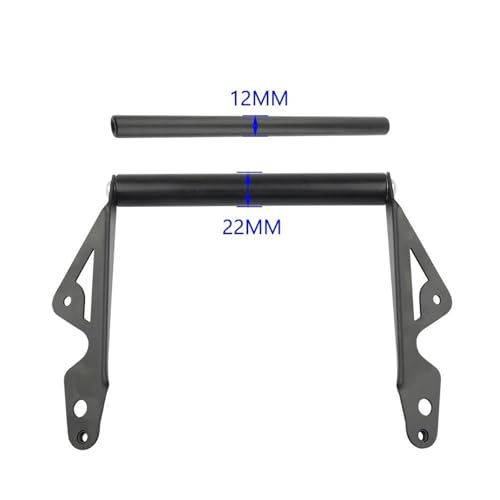 Support navigation Tricity barre transversale en acier rigide pour smartphone et GPS - 2