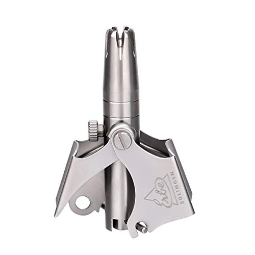Stainless Steel Ear and Nose Hair Trimmer for Men Manual / Rotary Trimming