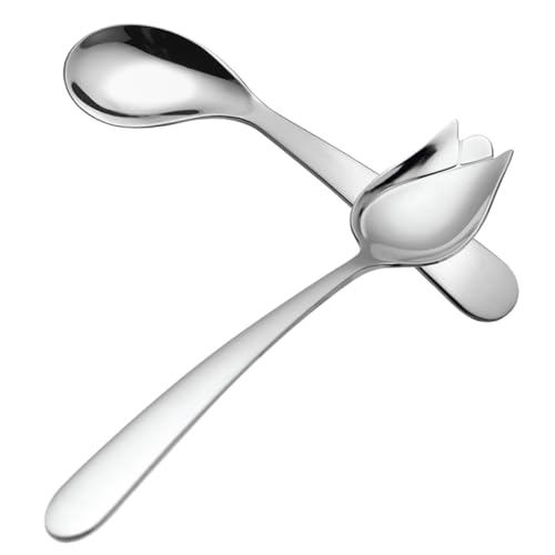 HAWILLOSCH ����җp�X�e�����X�p�x�t���X�v�[�� �ϋv���Ɗ��炩�ȕ\�� �΂ߐ݌v�H���⏕�Ɖ��V�[���ɑΉ� 2�Z�b�g