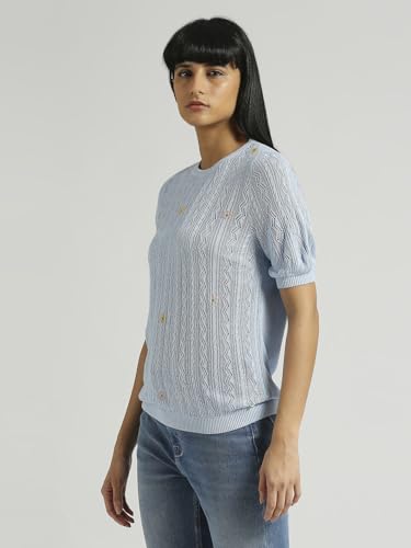 Image of Pepe Jeans Women's Cotton Regular Fit T-Shirt