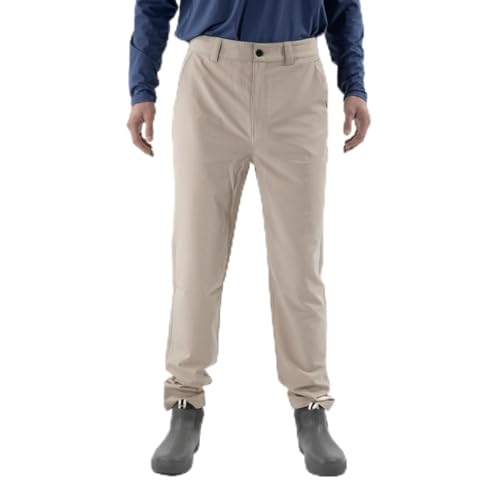 Drift Pant – Tan | Breathable, Wind-Resistant, Quick-Dry Fishing Pants for Ice Fishing, Boating & Outdoors
