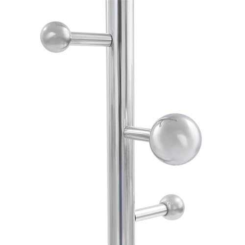 Perchero de pie con base roca de diseño moderno y minimalista 4