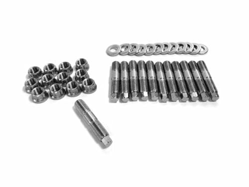 Fleece Performance - 94-18 Dodge Cummins 2500-3500 Exhaust Manifold Stud Kit - 7mm External Hex Head (FPE-34771)