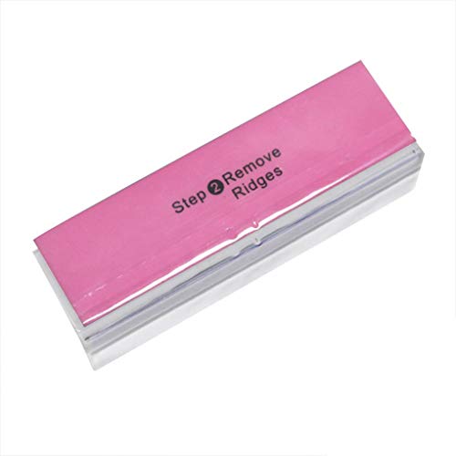 Plzlm Durable 4-Way para pulir Arena Lima de uñas de Arte pedicura Seguridad polaca Bloque de Accesorios