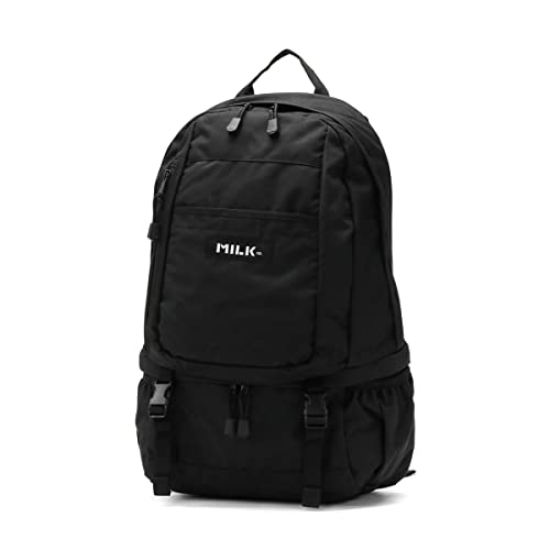 [ミルクフェド] BIG BACKPACK BAR シリーズ BLACK