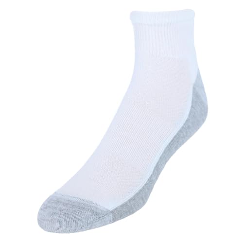 Hanes mens Socks, X-temp Cushioned Ankle Socks, 12-pack