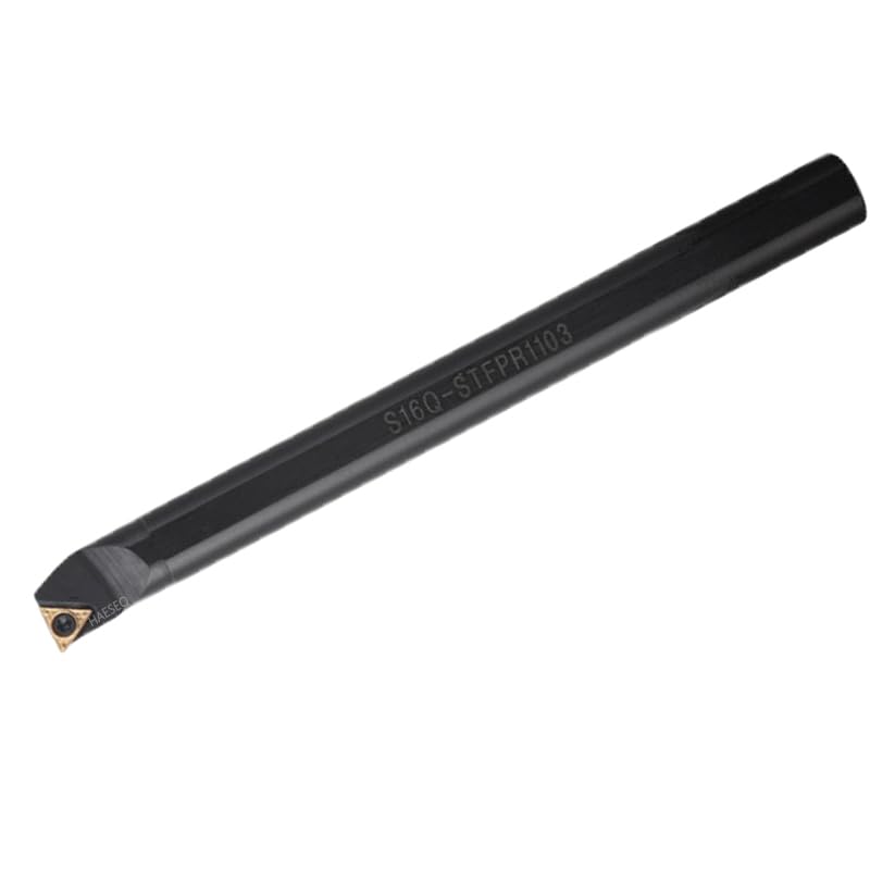 1 pièce STFPL STFPR Outil de Tournage Interne Tour Barre d'alésage 10mm 12mm 14mm 16mm Porte-Outil de Tour for métal STFPR09 STFPR11 for TPMT TPGT(STFPR Right,16_S16Q)