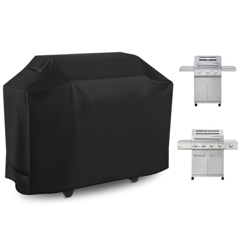 Heavy Duty 600D Polyester 54-inches Cover Compatible with All Monument 4-Burner Grills Mesa 400 25392 24633 35633 24367 41847NG Grills Water Resistant Outdoor Cover All Weather Protection