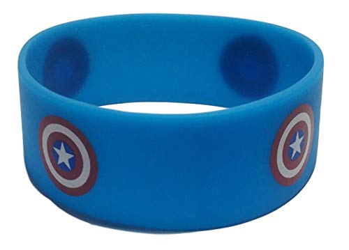 EC Trading Captain A Logo Silicone Bracelet Wristband