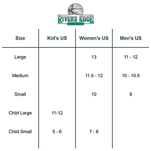 River's Edge Products Crappie Fish Sandals, Slip Resistant Contoured Foot Bed, Small4