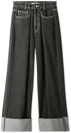 Amazon | [スナイデル] ウエストタックデニムパンツ SWFP235025