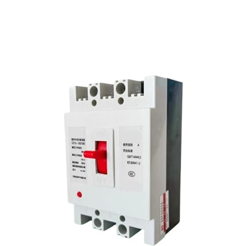 Disjoncteur MCCB 3P 100A interrupteur de surcharge CA 380V pour tableau triphasé