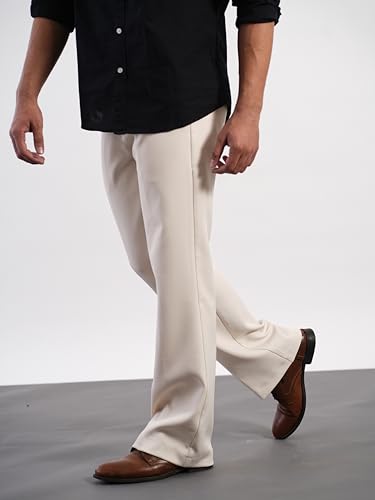 Image of Bootcut Men Pant | Suitable for Casual Outings Office Home Party & Function Wearing