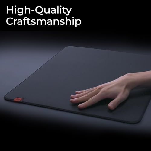Image of BenQ Zowie H-SR-SE ZC08 Orange Extra Large Esports Gaming Mouse Pad, Humidity Resistance Color Cloth, Smooth Glide Feel with Steady Control, Uniform high-Density Rubber Base, Anti-Slip Base