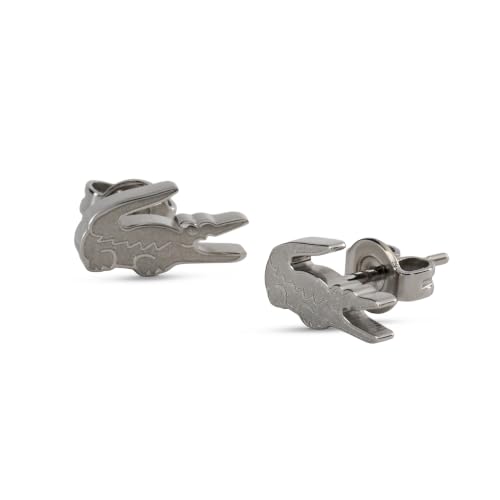 Lacoste Boucles D'oreilles Puces pour Femme Collection CROCODILE en Forme de Crocodile - 2040050
