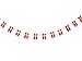 Dänemark-Flagge, 40 Stück, Girlande, 11,4 m, Nationalflagge, 14 x 21 cm, für Gartenbar-Dekorationen