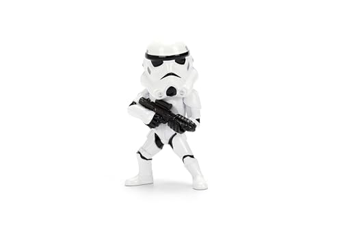Jada Star Wars Metalfigs 4-Pack &ndash; Darth Vader, Stormtrooper, R2-D2, Boba Fett (Classic) Die-Cast Figures 2.5&rdquo; Scale &ndash; Stylized Display Set Toys