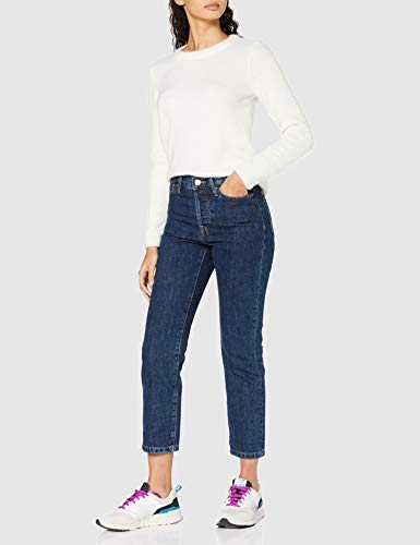 Only ONLFINE Life Hi Rise STRA Ankle DNM ANA, Blu