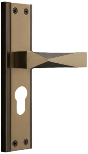 Image of Trevi Mortise Door Lock Set - Heavy Duty Main Door Lock with Keys, 60mm Cylinder, 45x45 mm Lockbody, Handle Lock for Home, Office, Bedroom, Hotel (Antique Finish)