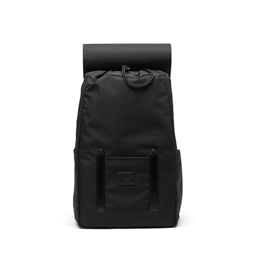 Image of Herschel Supply Co. Unisex Retreat Backpack, Black, Premium Classics - 17L