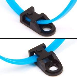 UKCable-Ties Cable Tie Eyelets Bases Screw Mount Saddle 4.8mm Black - Pack of 100 - Image 3