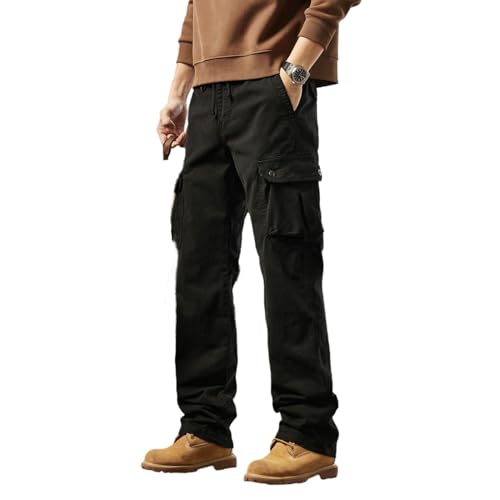 Pantalon cargo décontracté pour homme en coton premium durable