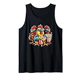 Retro Chicken Apparel Gifts