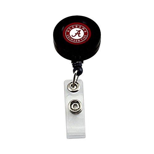 Aminco Alabama Crimson Tide Retractable Badge Reel Id Ticket Clip