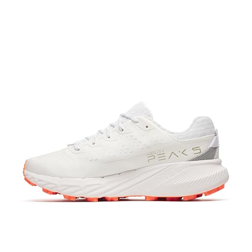 Merrell Men's Trail Running Sneaker, White/Flare, 9.5