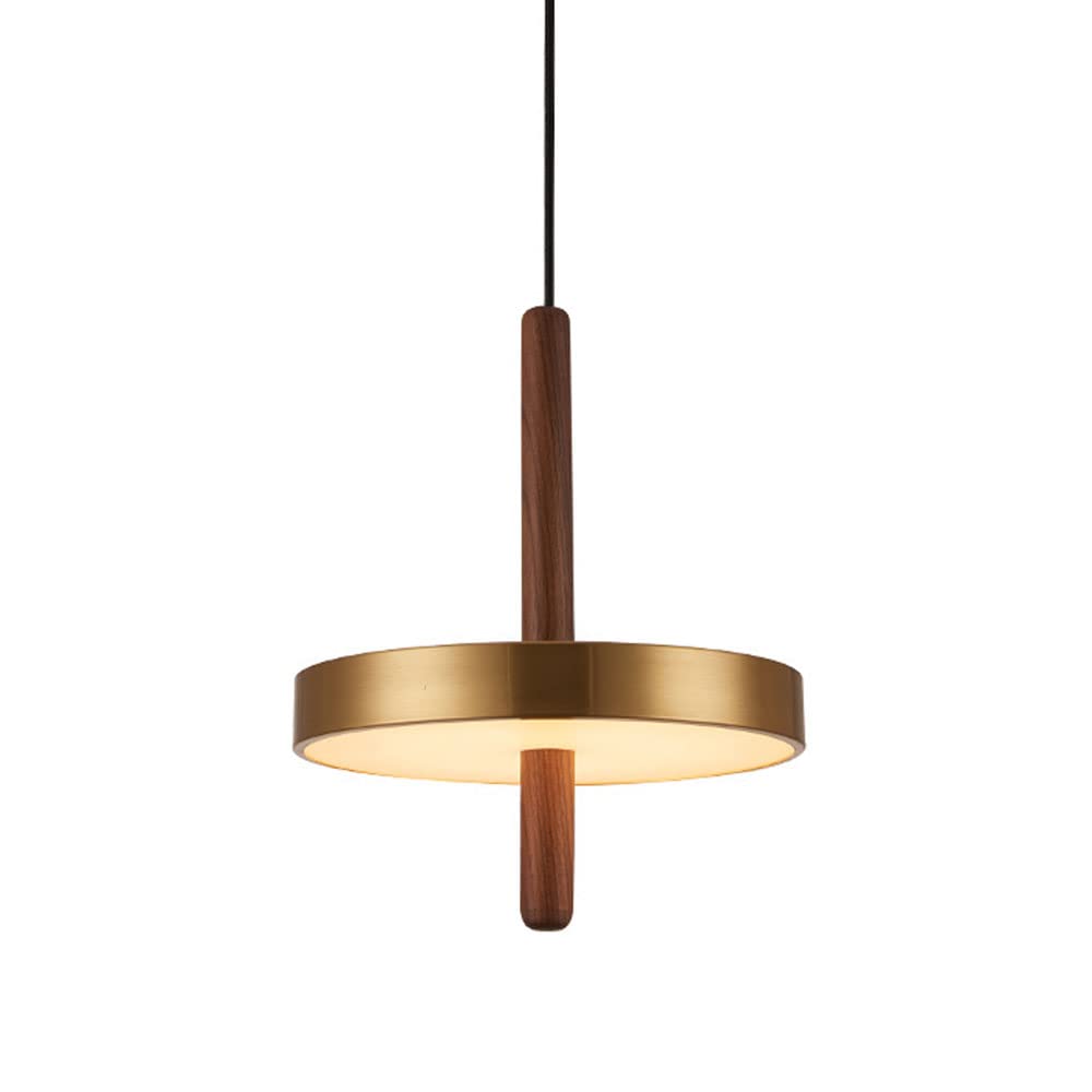 Lampes suspendues modernes LED en cuivre pour bar et salle à manger