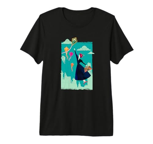 T-shirt Mary Poppins Disney style vintage pour vos balades en plein air et sorties
