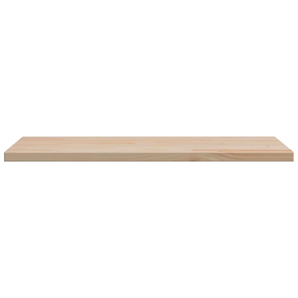 Tablero de mesa de 80 x 50 x 2,5 cm, rectangular de madera maciza de pino, diseño rústico, placa de comedor moderna, placa de madera maciza para cocina, oficina, sala de estar