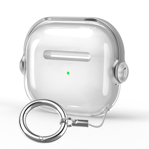 HEIGKOIK �y2024�N�����zAirpods 4 �P�[�X AirPods ��4���� �P�[�X TPU ���� ���b�N�t�� �����[�d�\ �ϏՌ� �y�� �L�Y�h�~ ������� ���C�����X�[�d�Ή� �J���r�i�t�� Airpods 4 �Ή� �ی�J�o�[ �X�^���h�@�\